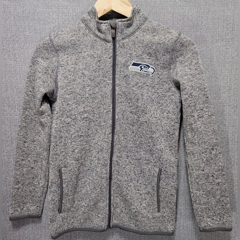 NFL Seattle Seahawks Full-Zip Fleece Jacket Youth Medium